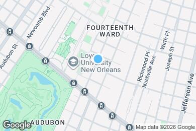 Map image of the property - 1803 Calhoun St