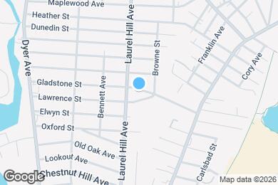 Map image of the property - 80 Gladstone St