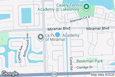 Map image of the property - 8801 N Bermuda Dr