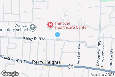 Map image of the property - 3338 Bailey St NW
