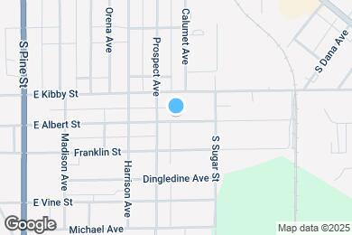 Map image of the property - 915 E Albert St