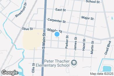 Map image of the property - 211 Pine St
