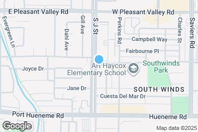 Map image of the property - 5340 S J St