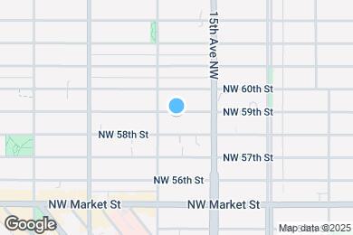 Map image of the property - 1537 NW 59th St