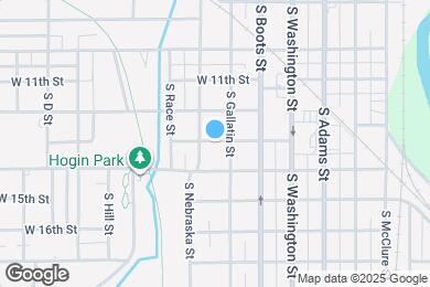 Map image of the property - 110 W 13th St