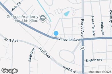 Map image of the property - 2763 Vineville Ave