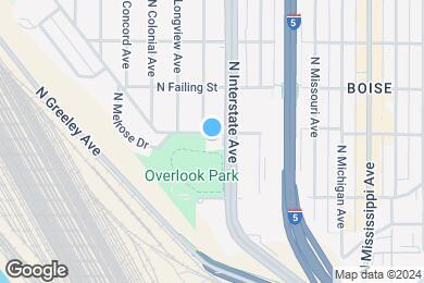 Map image of the property - Overlook Park Flats