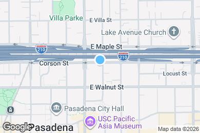 Map image of the property - 285 N Oakland Ave