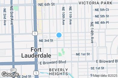 Map image of the property - 901 NE 3rd St