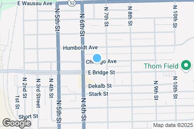 Map image of the property - 619 Chicago Ave
