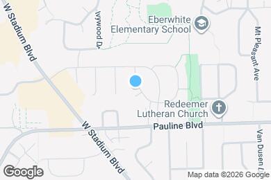 Map image of the property - 930 Sherwood St