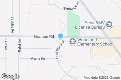 Map image of the property - 3974 Lake Run Blvd