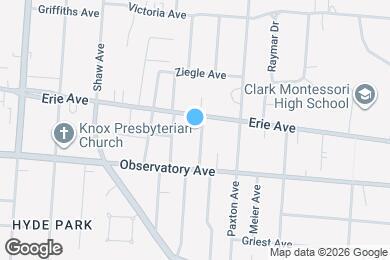 Map image of the property - 3439 Duncan Ave