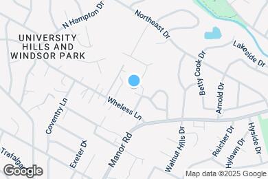Map image of the property - 2704 Wheless Ln