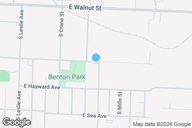 Map image of the property - 700 S Savage St