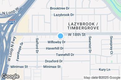 Map image of the property - 2407 Willowby Dr