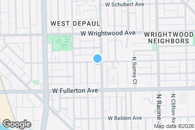 Map image of the property - 2454 N Southport Ave
