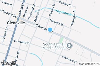 Map image of the property - 409 E Barnard St