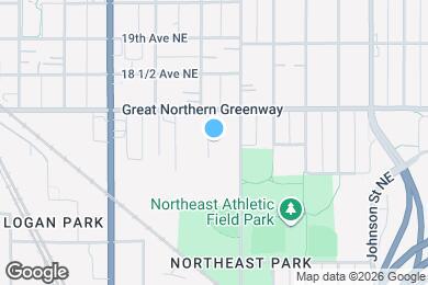 Map image of the property - 1701 Taylor St NE