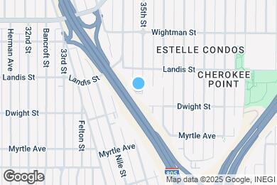 Map image of the property - 3634 35th St