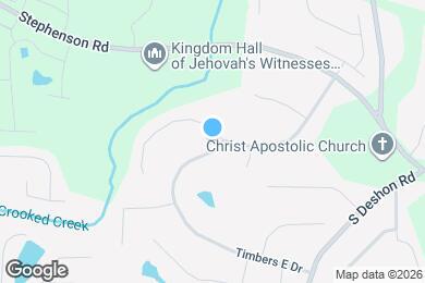 Map image of the property - 6719 Timbers E Dr