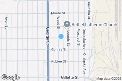 Map image of the property - 1828 Wood St