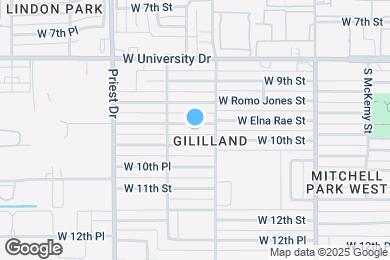 Map image of the property - 1217 W Elna Rae St