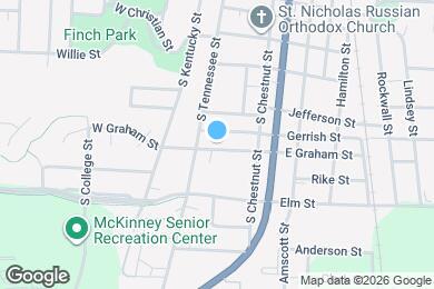 Map image of the property - 209 E Graham St