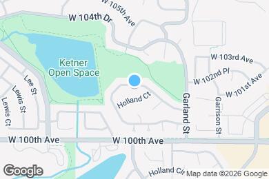 Map image of the property - 9305 W 100th Cir