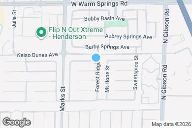 Map image of the property - 1191 Sunfire St