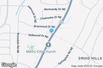 Map image of the property - 1337 Stillwood Chase NE