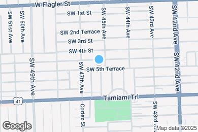 Map image of the property - 4521 SW 5th Ter