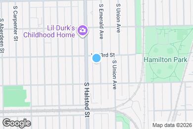 Map image of the property - 7318 S Emerald Ave