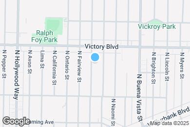 Map image of the property - 1612 N Niagara St