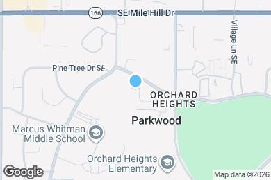 Map image of the property - 1924 Kelowna Place Southest