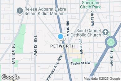Map image of the property - 4308 Georgia Ave NW