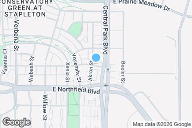 Map image of the property - 9035 E 49th Pl