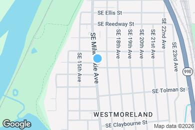Map image of the property - 1605 SE Yukon St