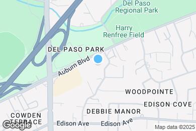 Map image of the property - 3636 Auburn Blvd