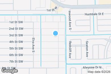 Map image of the property - 2603 3rd St SW