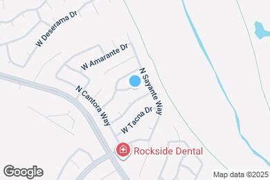 Map image of the property - 6951 W Red Rock Dr