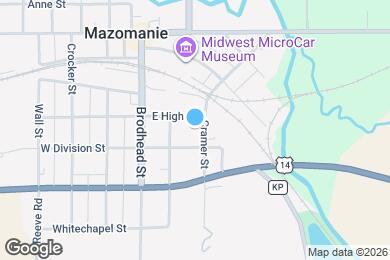Map image of the property - 318 Cramer St