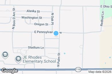 Map image of the property - 209 Hawaii St