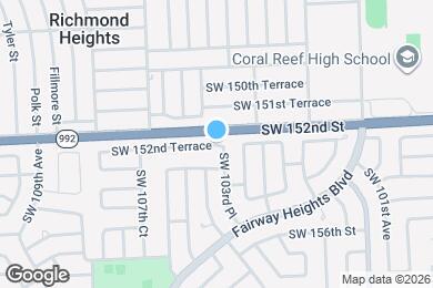 Map image of the property - 10375 SW 152nd Ter