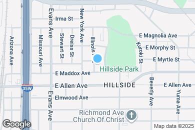 Map image of the property - 1511 Illinois Ave
