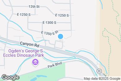 Map image of the property - 1683 E 1425 S