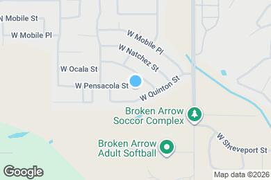 Map image of the property - 2309 W Pensacola St
