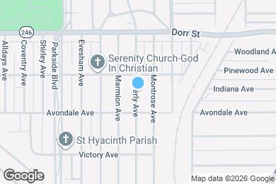 Map image of the property - 932 Waverly Ave