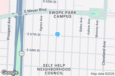 Map image of the property - 6703 Walrond Ave