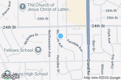 Map image of the property - 2212 Melrose Ave